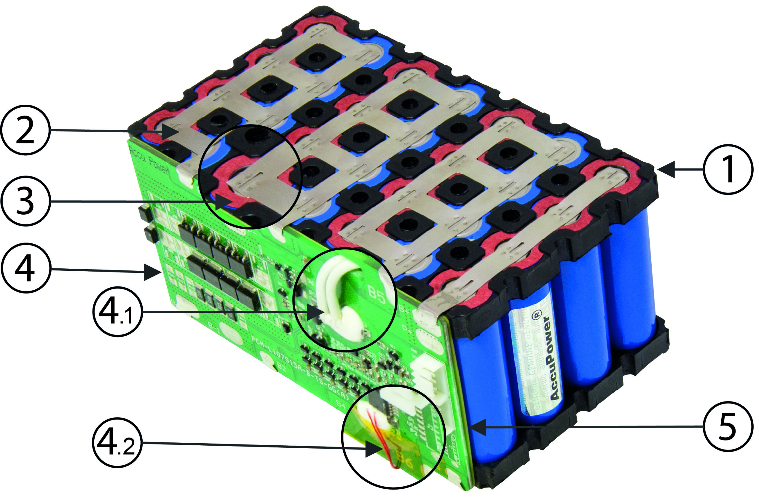 Akku im Detail AccuPower