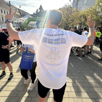 ACCUPOWER einen Schritt voraus am Grazer Businesslauf!